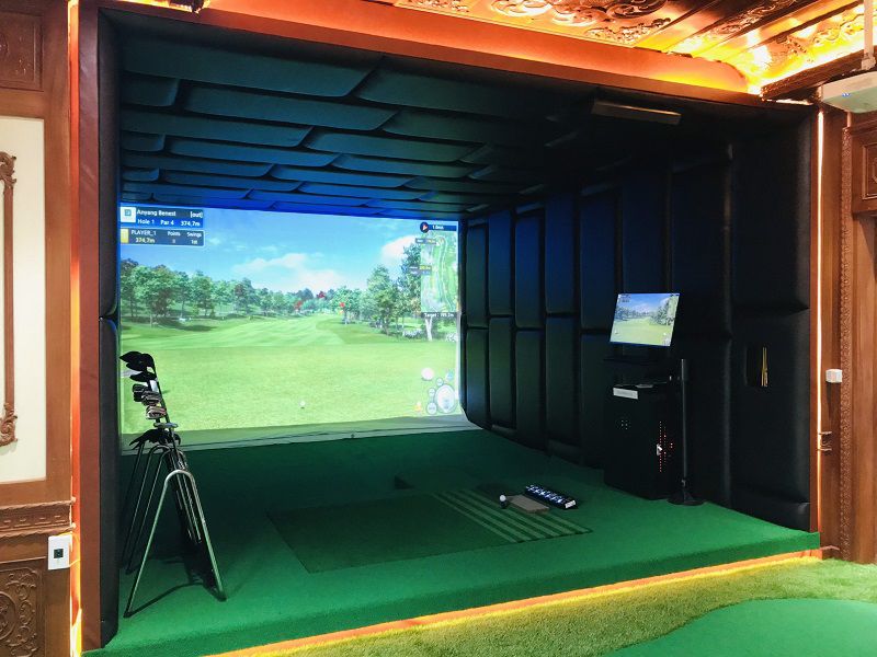 Diamond Golf GC Quad Premium gồm nhiều thiết bị "lấy lòng" cả golfer khó tính