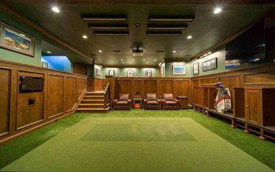 Phòng tập golf trong nhà cao cấp hạng đặc biệt