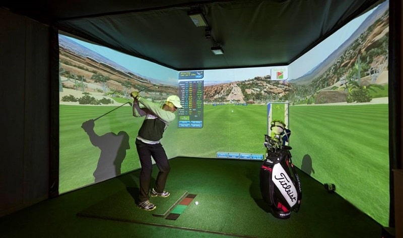 Mô hình kinh doanh phòng tập golf cho thuê theo giờ thu hút đông đảo golfer