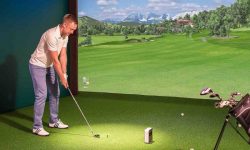 máy tập golf 3d
