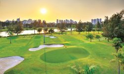 Sân golf Phú Mỹ Hưng có thiết kế 9 lỗ tiêu chuẩn
