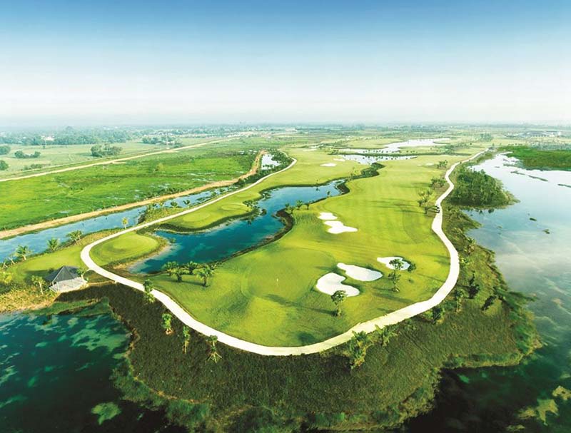 Sân golf Tân Mỹ Đức hòa tỉnh Long An