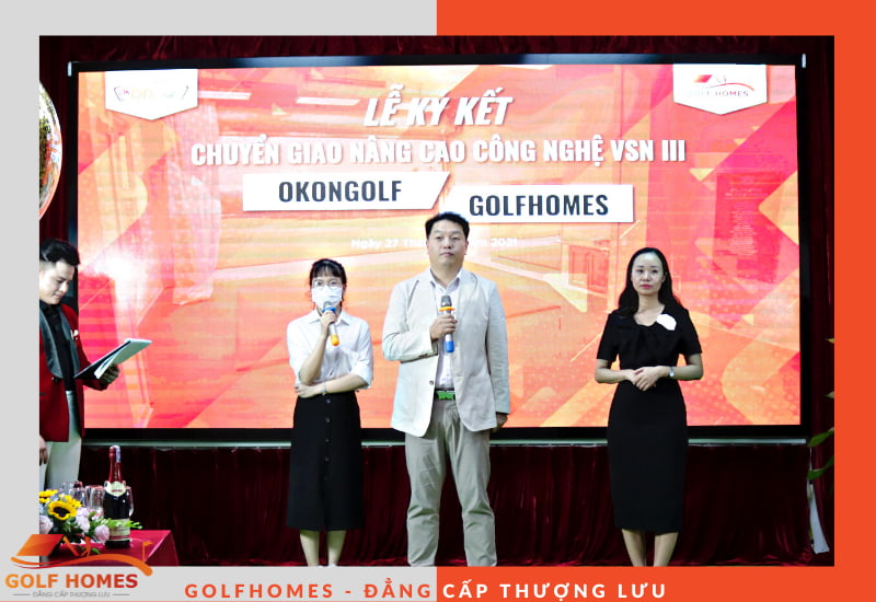 Golfhomes hợp tác Okongolf nâng cao chất lượng golf 3D tại Việt Nam