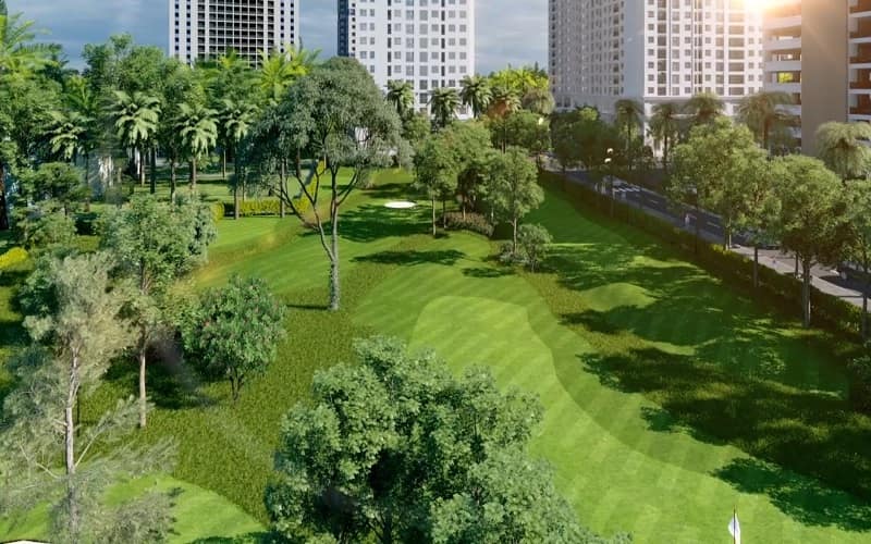 Sân tập golf Eco Lake View là địa điểm luyện tập được các golfer đánh giá cao