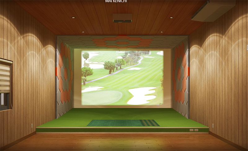 Golfer lưu ý đến chi phí và diện tích lắp đặt phòng golf