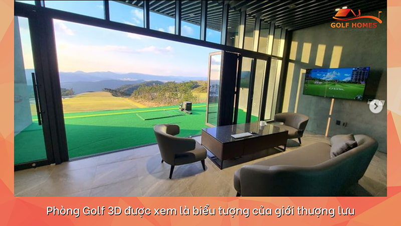 Lắp đặt phòng golf 3d ngay tại nhà là sở thích của giới thượng lưu hiện nay