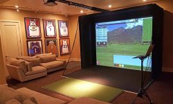 Phòng golf 3D mô phỏng hàng chục đến hàng trăm sân golf nổi tiếng trên thế giới