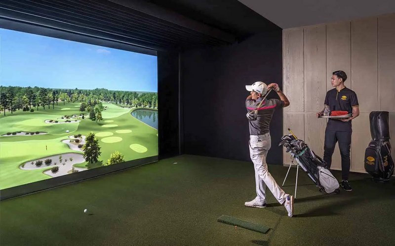 Máy tập golf 3D giúp bạn có những trại nghiệm thật