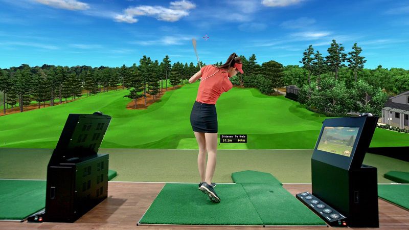 Phòng tập golf 3D Bravo Basic với mức giá lắp đặt hấp dẫn