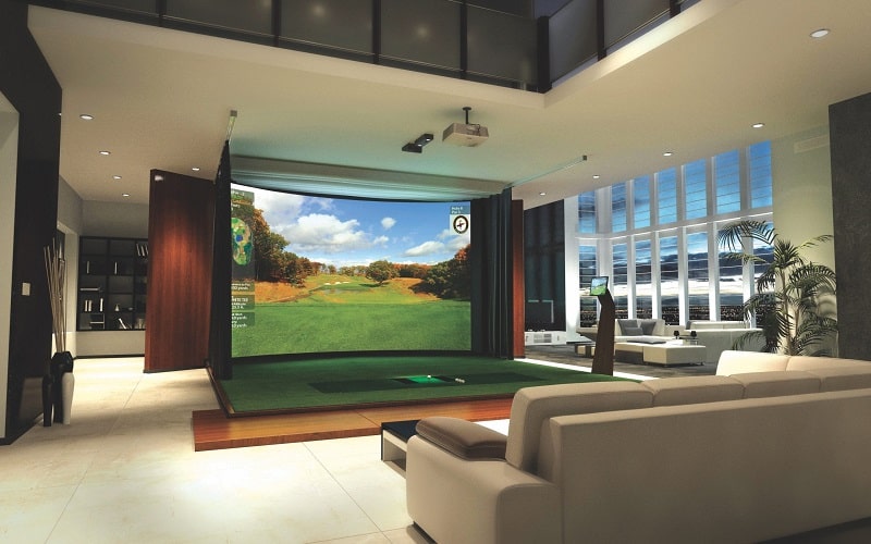 Chơi golf ở phòng 3D là xu hướng hiện nay
