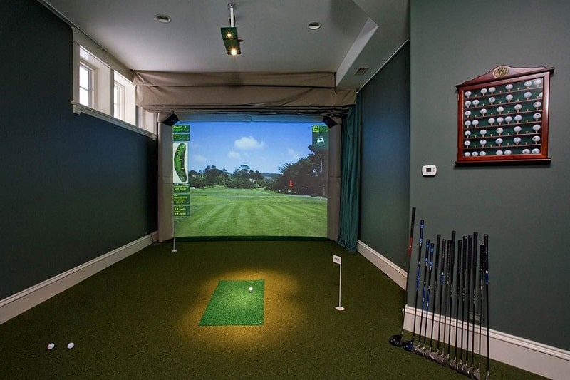 Phòng tập golf 3d mang lại nhiều lợi ích thiết thực cho golfer