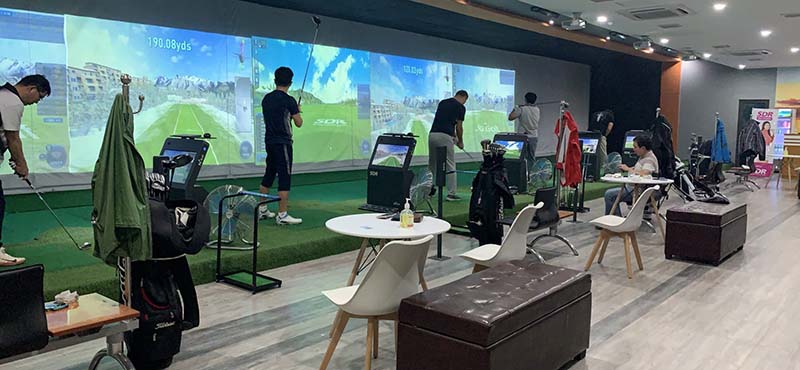 Sân golf Việt Trì được ứng dụng công nghệ 3D hiện đại