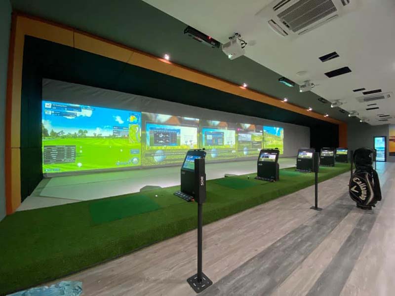 Sân sở hữu nhiều trang bị hiện đại giúp đáp ứng nhu cầu chơi golf của đông đảo golf thủ