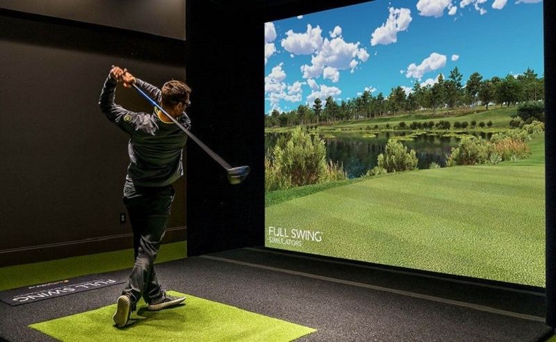 GolfHomes là đơn vị đầu tiên áp dụng công nghệ thực tế ảo vào phòng golf 3D