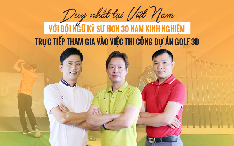 Đội ngũ kỹ sư và chuyên gia Hàn Quốc giàu kinh nghiệm tại GolfHomes