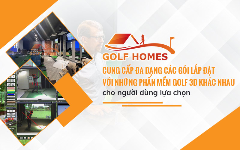 GolfHomes có đa dạng gói lắp đặt cho golfer lựa chọn