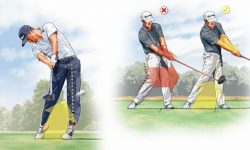 Lưu ý tập golf cho người mới bắt đầu: Cần biết căn chỉnh độ rộng của tư thế đánh bóng