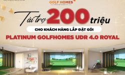 GolfHomes Việt Nam cũng tài trợ HIO trị giá 200 triệu đồng