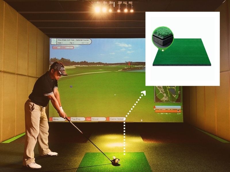 Chơi golf tại phòng 3D đang là xu hướng đánh golf rất được yêu thích