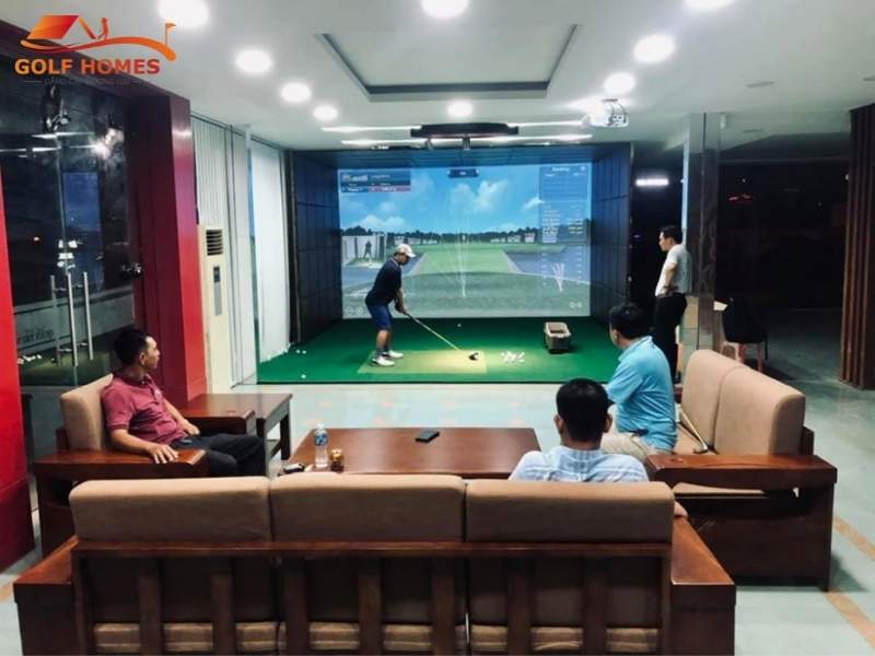 Phòng golf 3D nơi gặp gỡ bạn bè đối tác hoàn hảo