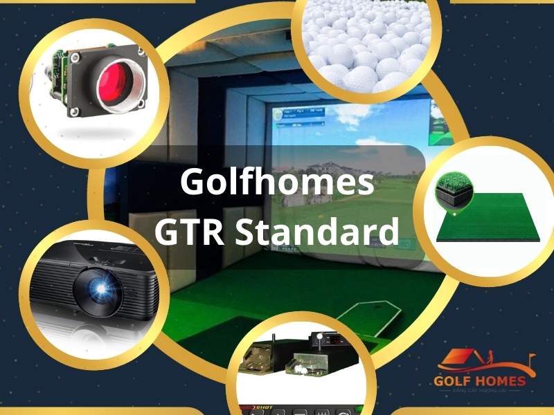 Phòng golf GTR Standard tại GolfHomes được nhiều golfer lựa chọn