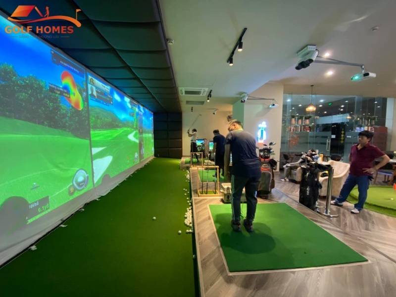 Học đánh golf tại phòng 3D được nhiều golfer Quận 7 yêu thích