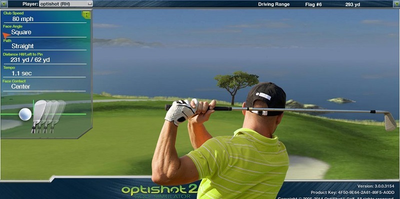 Phần mềm G-shot từ Nhật Bản được nhiều golfer lựa chọn