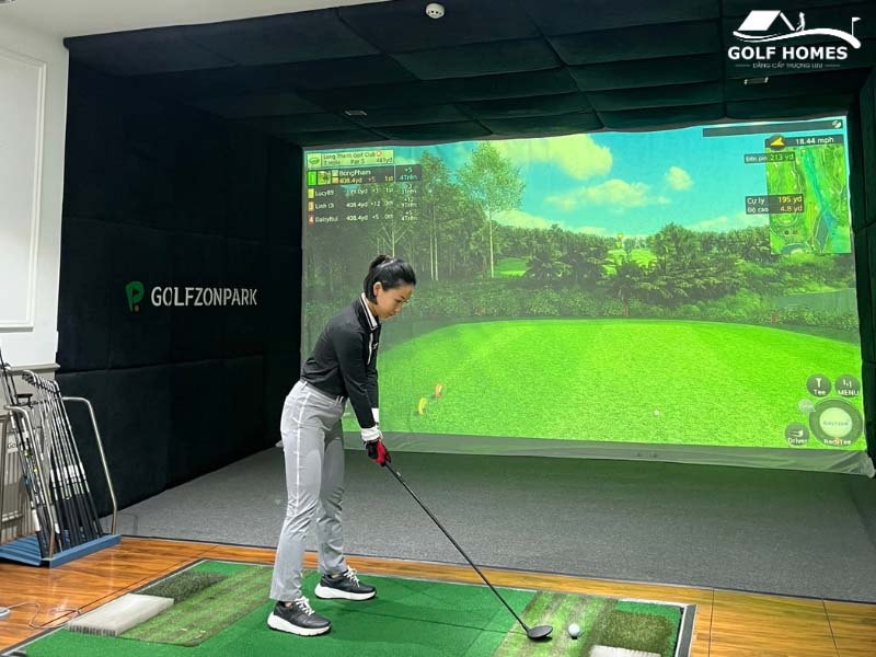 Phần mềm golf 3D Golfzon