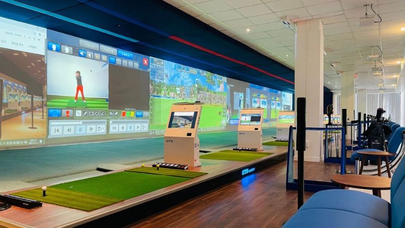 Phòng 3D đang là xu hướng chơi golf hiện đại thu hút rất nhiều golfer