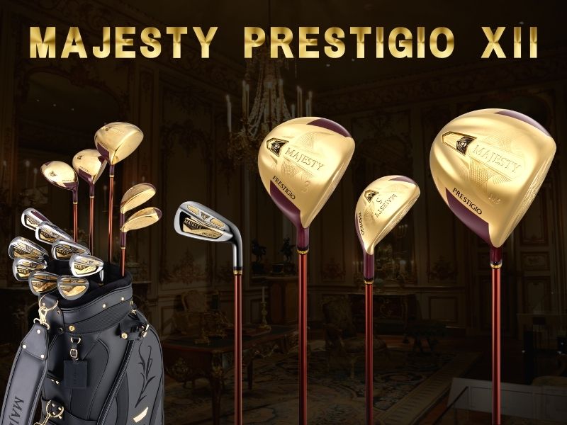 Bộ gậy Majesty Prestigio 12 phù hợp với các trình độ golf khác nhau 