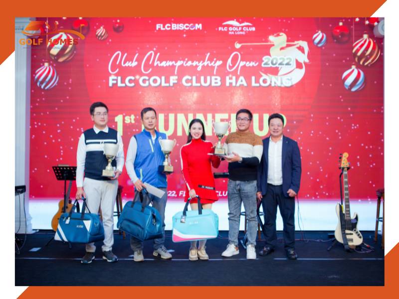 Golfhomes Tài Trợ HIO Voucher Phòng Golf 3D 200 Triệu Đồng Tại Giải Golf Club Championship Open 2022