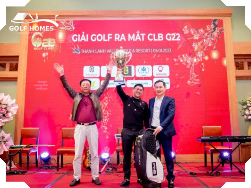 Golfhomes Mang Đến Voucher 200 Triệu Tài Trợ Giải Ra Mắt CLB G22 