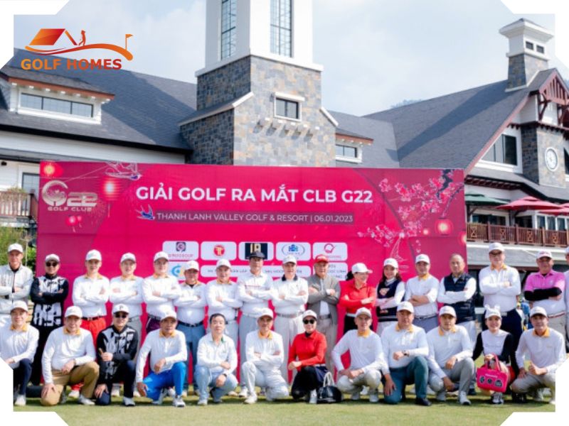 Golfhomes Mang Đến Voucher 200 Triệu Tài Trợ Giải Ra Mắt CLB G22 