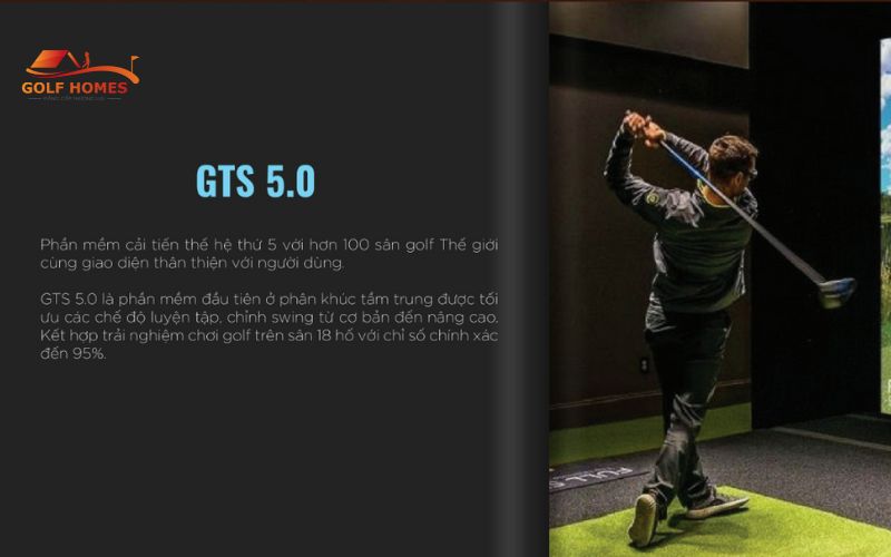 Cảm biến golf GTS 5.0 chắc chắn không khiến golfer thất vọng