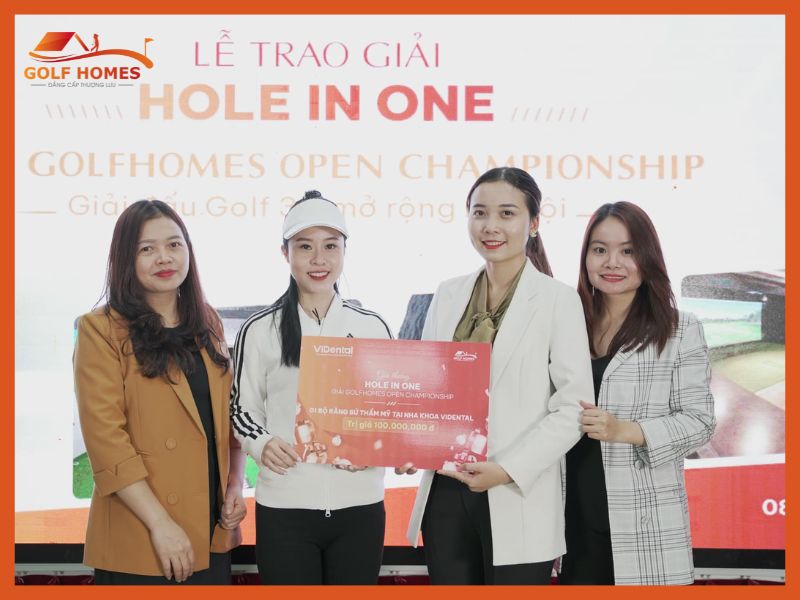 Golfer Bích Nguyệt chinh phục Hole in one - Golfhomes Open Championship 