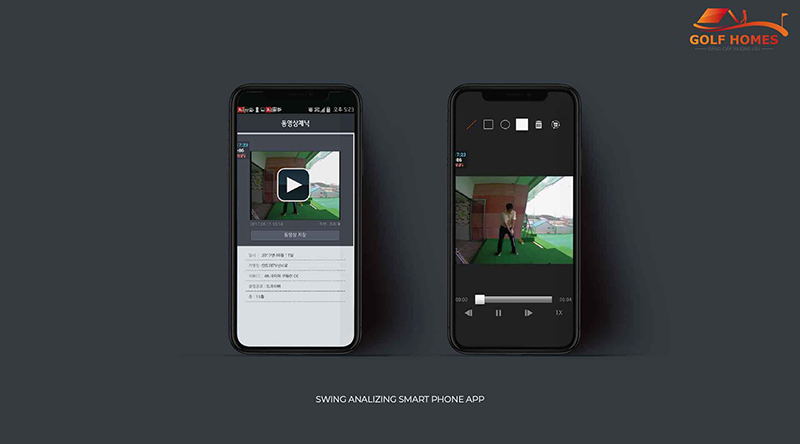 OKONGOLF cho phép golfer so sánh giữa 2 video nhanh chóng, hiện đại