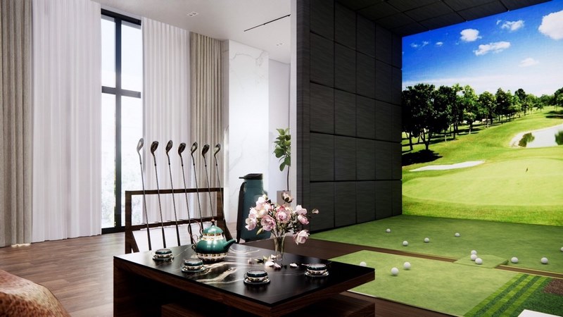 Xác định các thiết bị phòng golf 3d sẽ giúp các kỹ sư tính toán được kích thước phù hợp