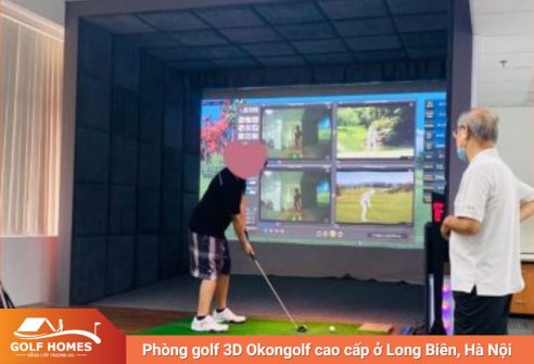 Dự án phòng golf 3D Okongolf ở Long Biên
