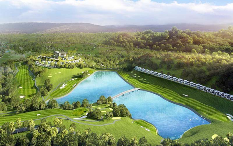 Sân golf Yên Dũng được đổi tên thành sân golf Amber Hills vào tháng 4/2022