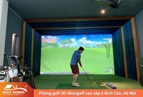 Phòng golf 3D Okongolf ở Bích Câu, Hà Nội