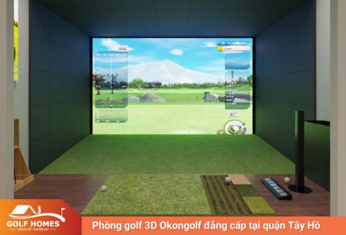 Dự án phòng golf 3D tại quận Tây Hồ, Hà Nội