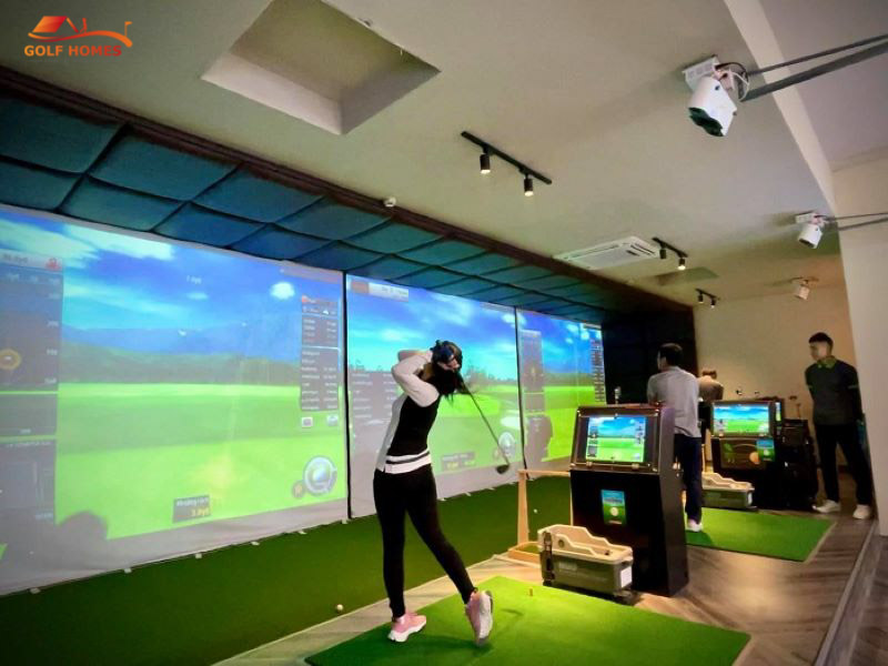 Hệ thống phòng tập golf 3D Okongolf cao cấp