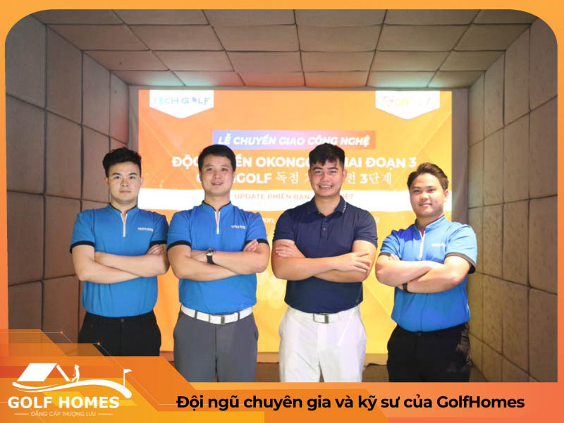 Đội ngũ kỹ sư chuyên nghiệp của GolfHomes