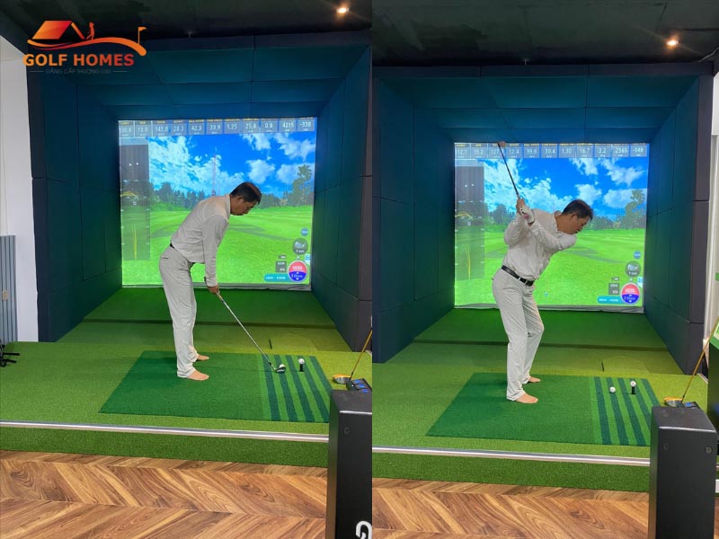 Chuyên gia Hàn Quốc trải nghiệm phần mềm golf cao cấp tại Long An