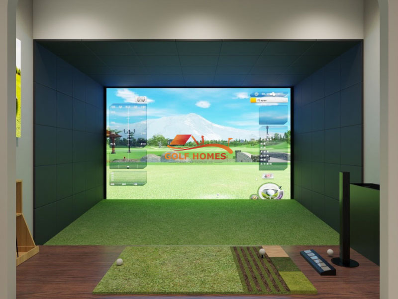 Lên bản vẽ 3D dự án phòng golf 3D VIP tại Long An