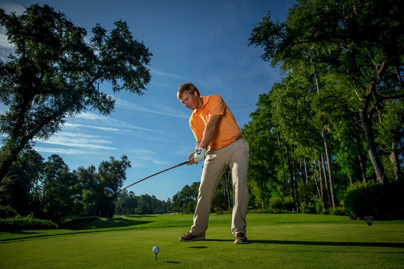 Golfer cần lựa chọn độ bounce của gậy golf theo địa hình của sân golf