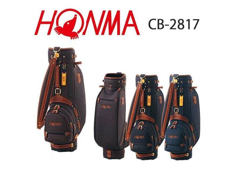 Túi golf Honma làm từ da thật và da PU cao cấp