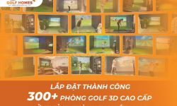 GolfHomes tự tin là địa chỉ lắp đặt phòng golf 3D hàng đầu cho golfer Hà Nam
