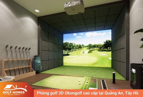 Dự án phòng golf 3D cao cấp tại Quảng An, Tây Hồ