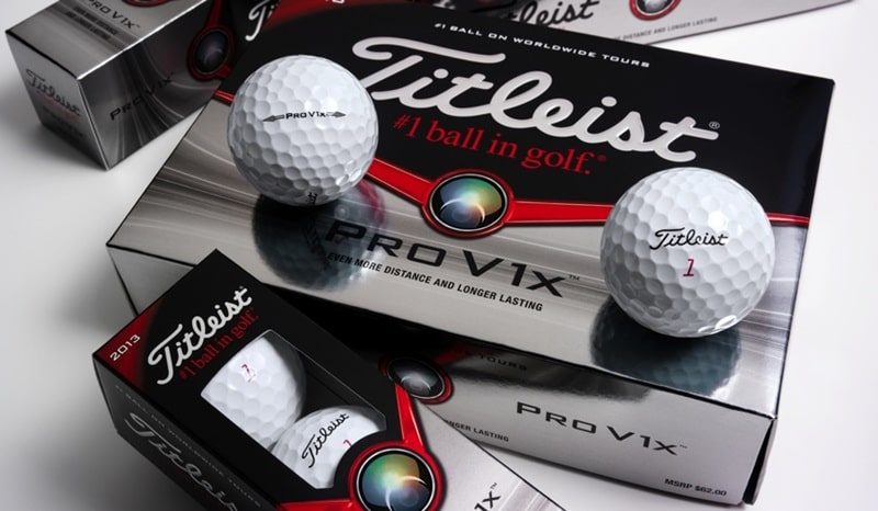 Bóng golf Titleist được thiết kế để tối ưu tốc độ, khoảng cách và độ xoáy của bóng
